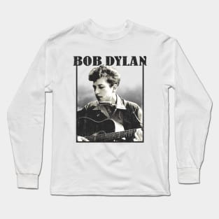 Dylan // Vintage 70s aesthetic style design Long Sleeve T-Shirt